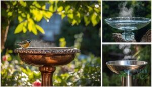 metal and glass: temperature and antimicrobial properties metal and glass: temperature and antimicrobial properties