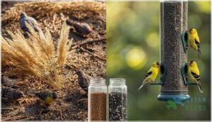 millet and nyjer seeds millet and nyjer seeds