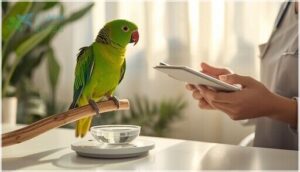 monitoring your bird’s response monitoring your bird’s response