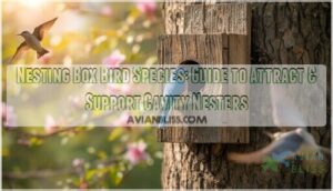 nesting box bird species
