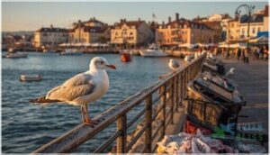 non-migratory gull species non-migratory gull species