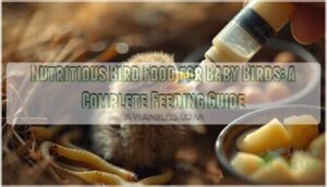 nutritious bird food for baby birds