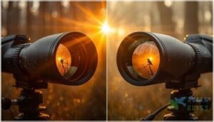 objective lens size and light gathering objective lens size and light gathering