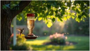 optimal feeder placement to minimize bees