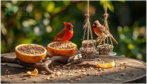 orange half and muffin feeders orange half and muffin feeders