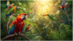 parrots and exotic tropical birds parrots and exotic tropical birds