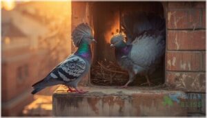 pigeon nesting and breeding habits pigeon nesting and breeding habits