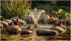 ponds and solar-powered fountains ponds and solar-powered fountains
