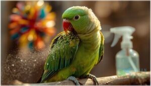 preening and grooming techniques