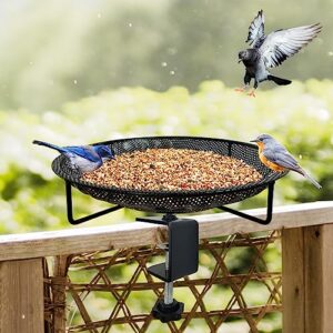 Premium Deck Railing Bird Feeder B0C6GX4JKG