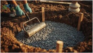 preparing the foundation or base preparing the foundation or base