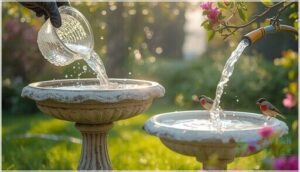 proper emptying and refilling proper emptying and refilling