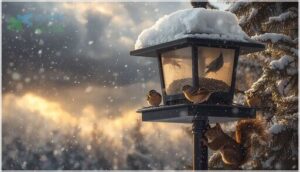 protecting feeders from pests and weather protecting feeders from pests and weather
