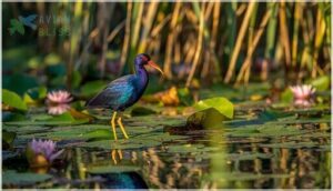 purple gallinule habitat and behavior purple gallinule habitat and behavior
