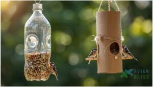 recycled bottle and tube feeders recycled bottle and tube feeders