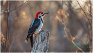 red-headed woodpecker red-headed woodpecker