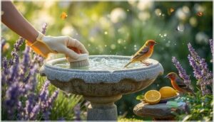 safe and effective bird bath cleaning methods safe and effective bird bath cleaning methods