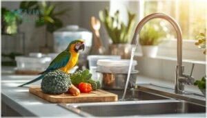 safe feeding and hygiene practices