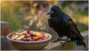 safe foods to feed crows safe foods to feed crows