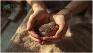 safe handling techniques for injured birds safe handling techniques for injured birds
