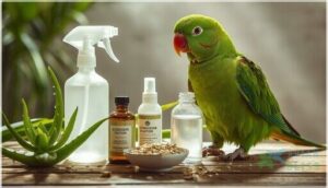 safe use of feather care products