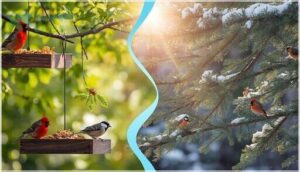 seasonal feeding tips for wild songbirds seasonal feeding tips for wild songbirds