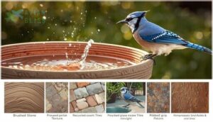 selecting bird-friendly, non-slip materials selecting bird-friendly, non-slip materials