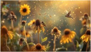 selecting seed-bearing flowers selecting seed-bearing flowers