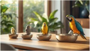 size selection for different bird species size selection for different bird species