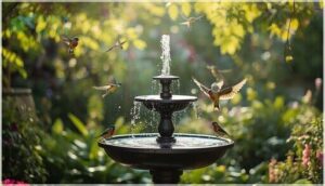 solar-powered bird bath fountains solar-powered bird bath fountains