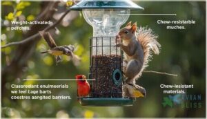 squirrel-proof and pest-resistant designs squirrel-proof and pest-resistant designs