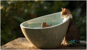 steep sides and adequate depth steep sides and adequate depth