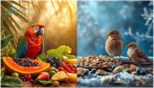 tailoring diets to species and seasons