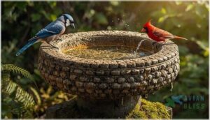 textured surfaces for secure bird footing textured surfaces for secure bird footing