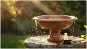 thorough rinsing and sun drying thorough rinsing and sun drying