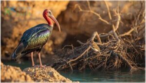 threatened ibises and finches (e.g., northern bald ibis, mangrove finch) threatened ibises and finches (e.g., northern bald ibis, mangrove finch)