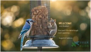 tips for squirrel-proofing peanut feeders tips for squirrel-proofing peanut feeders