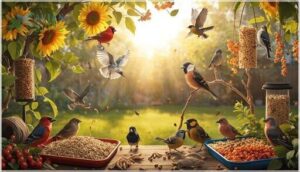 top foods for wild bird health