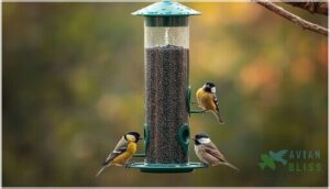 tube feeders for small songbirds tube feeders for small songbirds