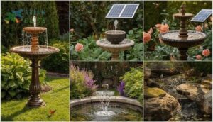 types of solar powered bird baths types of solar powered bird baths