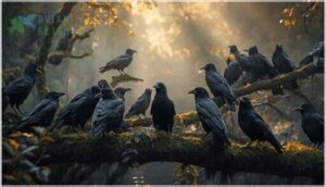 understanding crow social structure and behavior