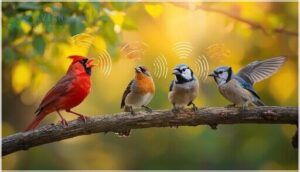 unique bird calls and songs