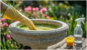 using bleach safely to clean bird baths using bleach safely to clean bird baths