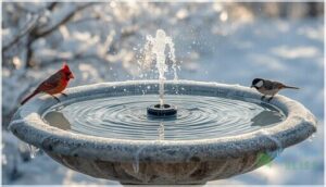 using water agitators and bubblers using water agitators and bubblers