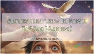 what does it mean when a bird poops on you
