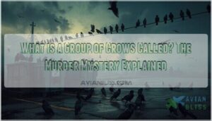 what is a group of crows called