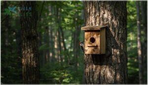 where to place woodpecker houses where to place woodpecker houses