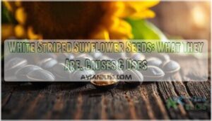 white striped sunflower seeds
