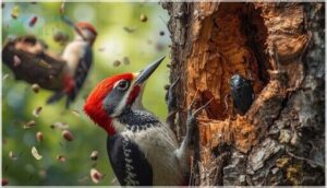 woodpecker behavior and diet woodpecker behavior and diet