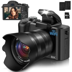 8K Digital Camera, 88MP Cameras B0DY15BZXM